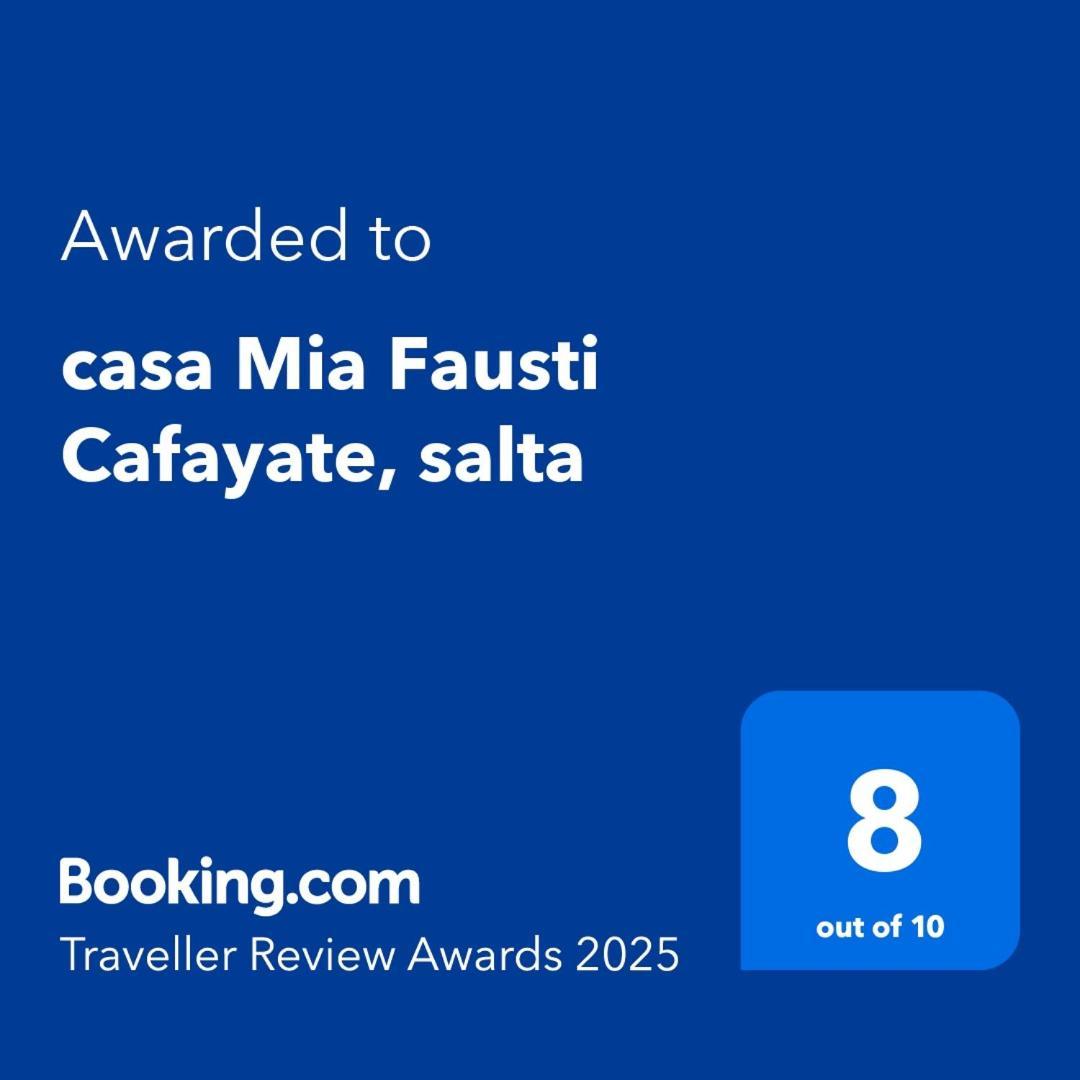 Casa Mia Fausti Cafayate, Salta Βίλα Εξωτερικό φωτογραφία